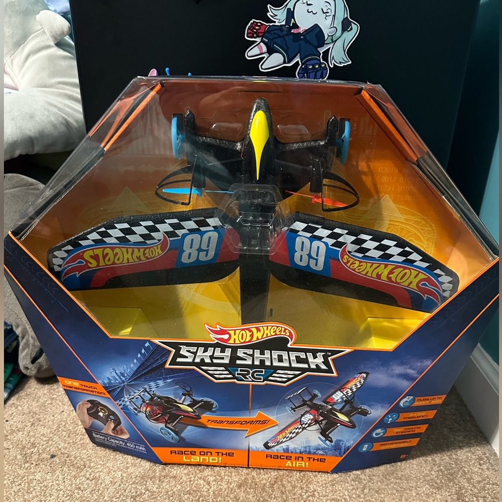 Hot Wheels Sky Shock RC airplane